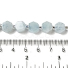 Natural Aquamarine Beads Strands G-P534-A08-01-5