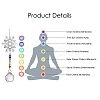 Crystals Chandelier Suncatchers Prisms Chakra Hanging Pendant AJEW-I040-16P-2