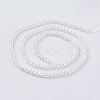 Eco-Friendly Dyed Glass Pearl Round Beads Strands HY-A002-3mm-RB001-2