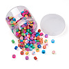 300Pcs Handmade Polymer Clay Colours Beads CLAY-CD0001-04-4