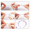 DIY Cute Cartoon Hair Band Bracelet Making Kit DIY-TA0003-88-5