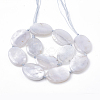 Natural Blue Chalcedony Bead Strands G-T105-15-2