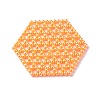 Plastic Beads Cup Mat AJEW-CM00002-4