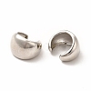 Rack Plating Brass Cuff Earrings for Women EJEW-H091-17P-2