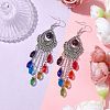 304 Stainless Steel Dangle Earring EJEW-JE05943-2