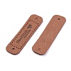 PU Leather Label Tags X-DIY-H131-A05-2