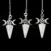 Natural Quartz Crystal Cone Dowsing Pendulum Big Pendants G-C114-01P-21-2