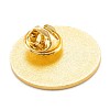 Alloy Enamel Brooches JEWB-O004-03-2