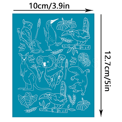 Silk Screen Printing Stencil DIY-WH0341-224-1