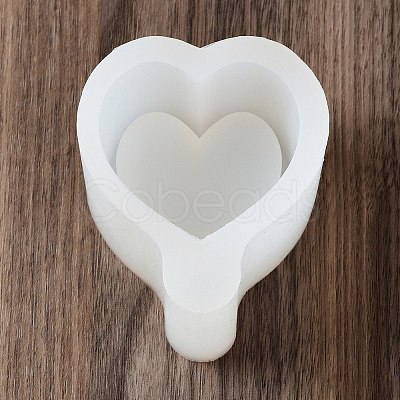 Heart DIY Silicone Candle Cup Molds SIMO-C009-02-1