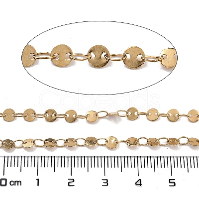 PVD Vacuum Plating 304 Stainless Steel Link Chain CHS-H026-05B-G-1