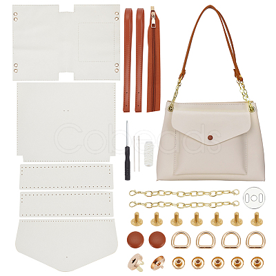 DIY Imitation Leather Handbag Making Kit DIY-WH0401-69B-1