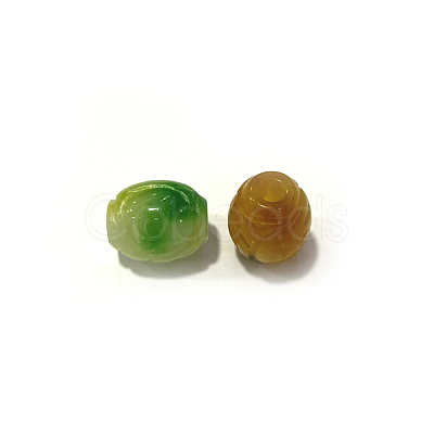 Natural Jade European Beads G-E418-96-1