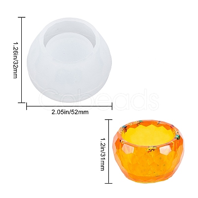 Candles Holders Silicone Mold DIY-WH0195-62-1