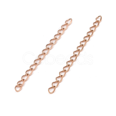 Ion Plating(IP) 304 Stainless Steel Chain Extender STAS-I147-01RG-1