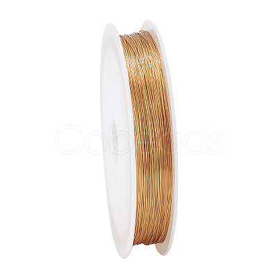 PandaHall Elite Eco-Friendly Copper Wire CWIR-PH0002-08A-1