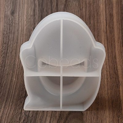 Halloween Ghost with Big Mouth Silicone Mold SIMO-M001-07-1