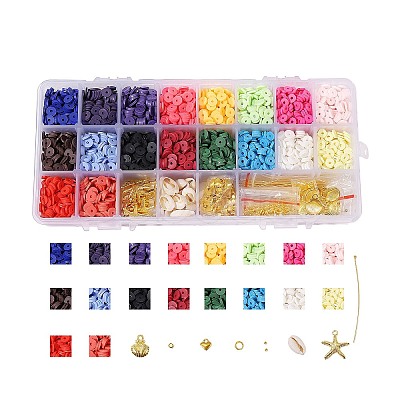 DIY Jewelry Kits DIY-SZ0001-03-6mm-1