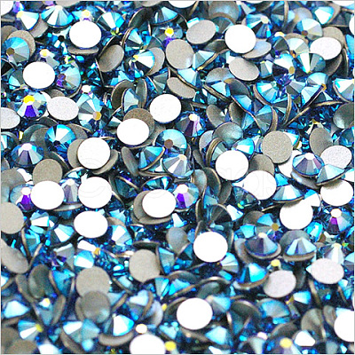 Glass Flat Back Rhinestone RGLA-C002-SS20-206AB-1