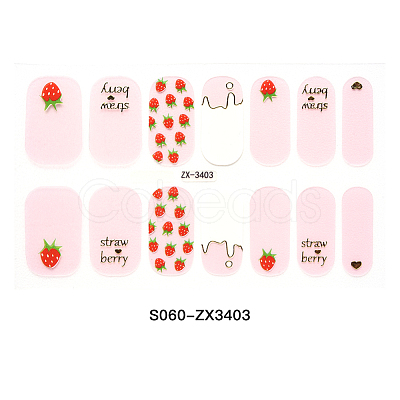 Full Cover Nombre Nail Stickers MRMJ-S060-ZX3403-1