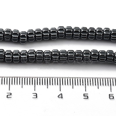 Synthetic Non-Magnetic Hematite Beads Strands G-H303-B12-1