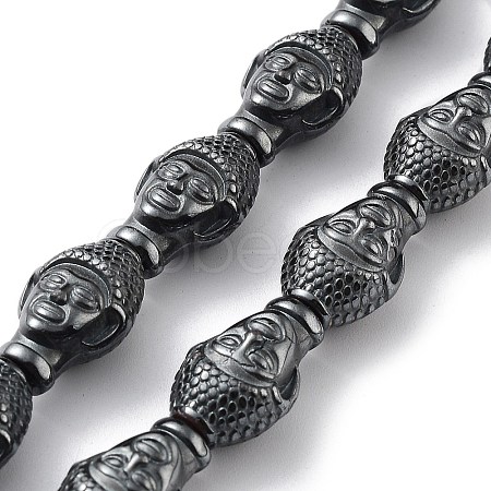 Synthetic Non-Magnetic Hematite Beads Strands G-H303-B05-1