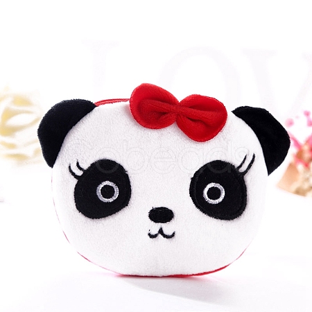 Panda Cartoon Style Cloth Wallets PW-WGBE701-05-1