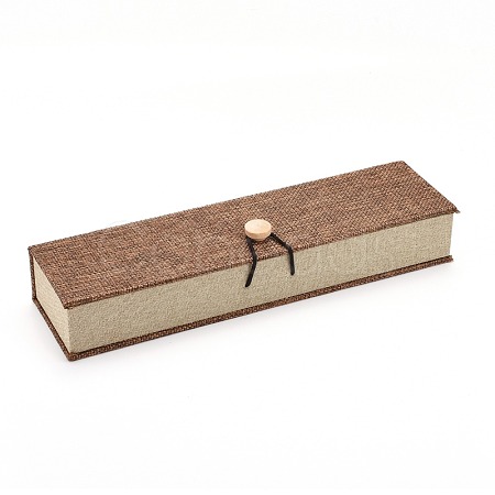 Rectangle Wooden Necklace Boxes OBOX-N013-04-1