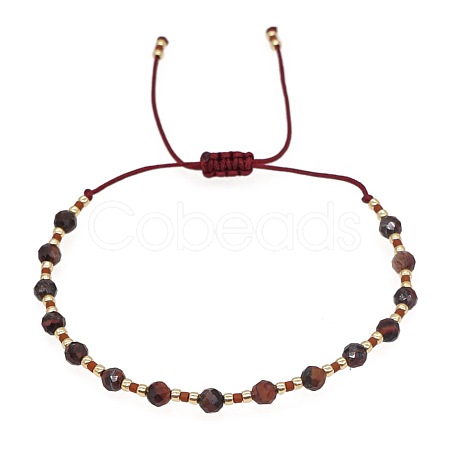 Natural Gemstone Bohemian Handmade Beaded Bracelet for Women FQ7094-4-1