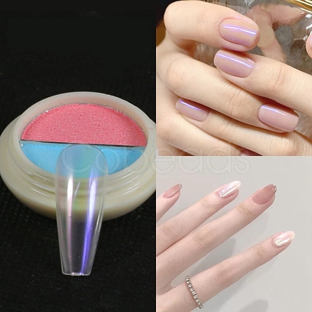 Solid State Two-Tone Color Nail Art Powder MRMJ-T067-12F-1