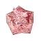 Natural Rose Quartz Chips & Resin Storage Box Decorations, for Home Office Desk, Star, Pink, 85x95x100mm