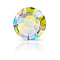 Preciosa&reg MAXIMA Crystal No Hotfix Flatback Stones, Czech Crystal, Dura Foiling, Round(438 11 615 Chaton Rose), 80250 80250 200 Acid Yellow AB, SS8(2.3~2.5mm)