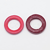 Dyed Wood Jewelry Findings Coconut Linking Rings COCO-O006C-13-2