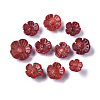 Handmade Carved Synthetic Coral Beads CORA-R019-017A-1
