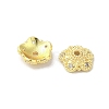 Rack Plating Brass Beads Caps KK-B088-04C-G-2