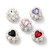 Polymer Clay Rhinestone Beads RGLA-D050-04-1