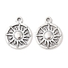 Tibetan Style Alloy Pendants TIBEP-R304-062AS-LF-1