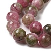 Natural Dyed White Jade Beads Strands G-M402-C03-13-3