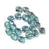 Natural Green Fluorite Beads Strands G-NH0032-A01-01-4