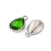 Alloy Glass Charms PALLOY-T028-7x10mm-20-3