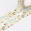 Flower DIY Scrapbook Decorative Paper Tapes DIY-K001-M19-5
