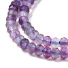 Natural Fluorite Beads Strands X-G-E194-09-4