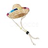 Mega Pet Cute Mini Pet Straw Hat MP-MP00001-03-2