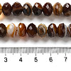 Natural Banded Agate/Striped Agate Beads Strands G-E605-A02-03K-5