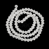 Imitate Austrian Crystal Frosted Glass Beads Strands GLAA-F029-TM4mm-B13-2
