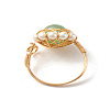 Natural Green Aventurine Finger Ring for Girl Women X1-RJEW-TA00012-1-6