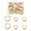 YILISI 6 Pairs 3 Styles Brass Huggie Hoop Earrings EJEW-YS0001-01-9