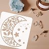 Plastic Drawing Painting Stencils Templates Sets DIY-WH0172-668-3