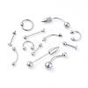 304 Stainless Steel Body Jewelry AJEW-L069-E-1
