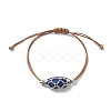 304 Stainless Steel Macrame Pouch Bracelet Making for Stone Holder AJEW-JB01193-04-2